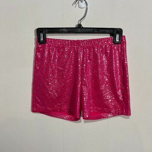 Girls - Danskin Gymnastic Shorts - Pink